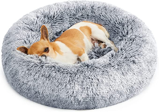 Cama Perro Grande Gris 90 cm